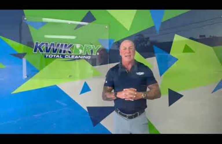 The Kwik Dry Total Cleaning Dealership Opportunity with Founder Chet Mulligan