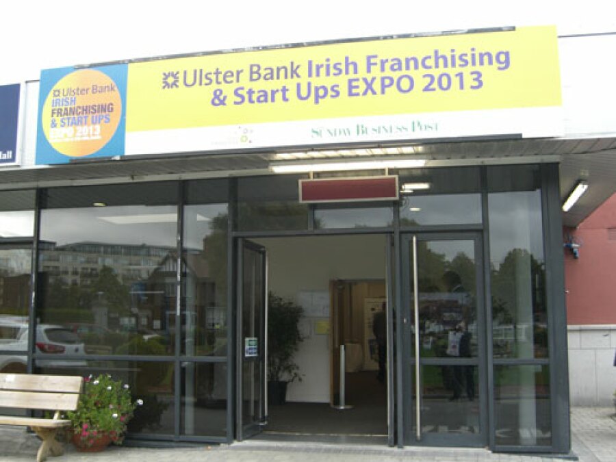 The franchise expo building