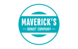 Maverick's Donut Company Franchise Logo