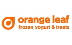 Orange Leaf Frozen Yogurt and Treats Logo
