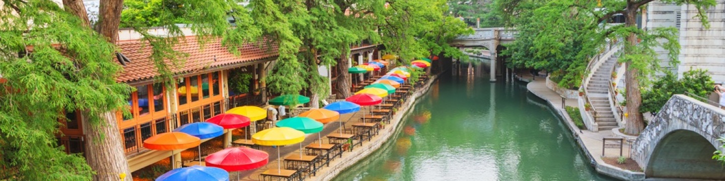 San Antonio River Walk Banner