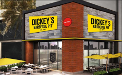 Franchise Dickey's Barbecue Pit exterieur