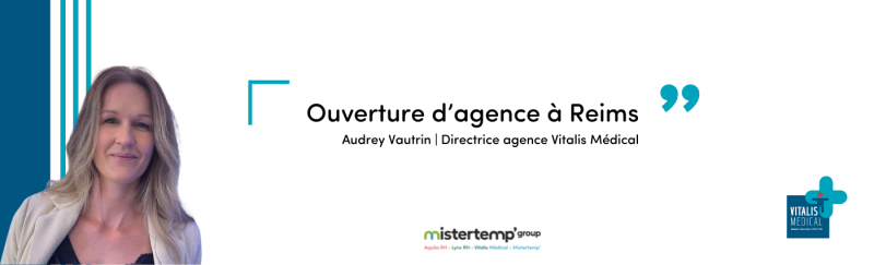 Audrey Vautrin, directrice agence Vitalis Médical Reims