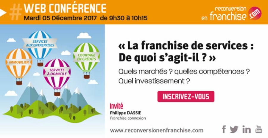 web conférence franchise 5 décembre 2017