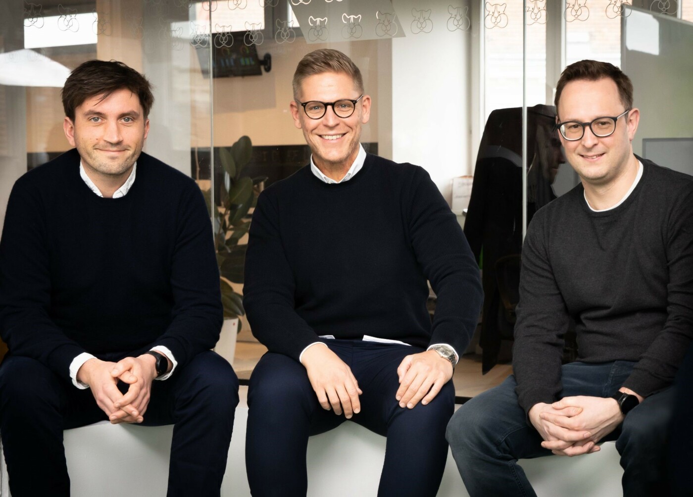 Storebox founders Ferdinand Dietrich (CCO), Johannes Braith (CEO) and Christoph Sandraschitz (CTO)