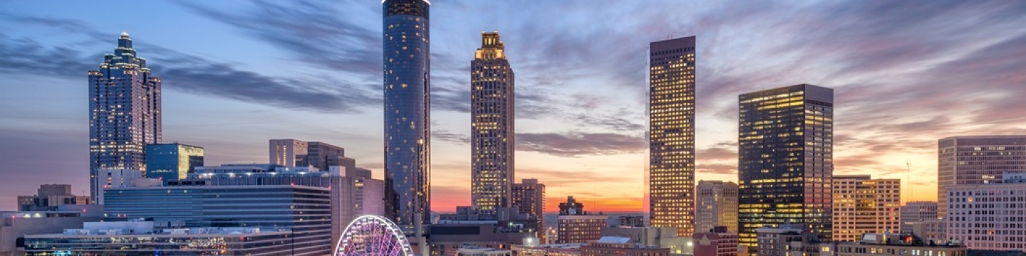 Atlanta Skyline Banner