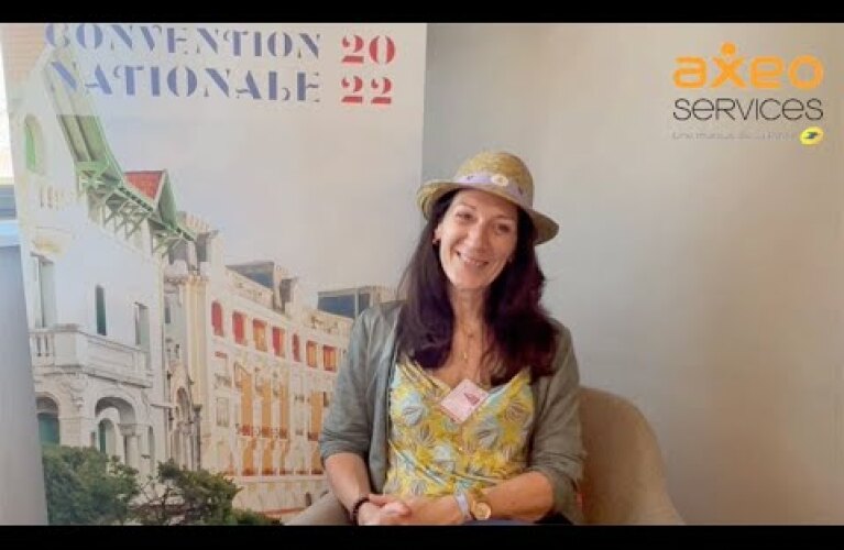 Interview de Karin Bellard, franchisée AXEO Services Paris 9è
