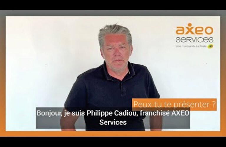 Interview de Philippe Cadiou, franchisé AXEO Services Vitré
