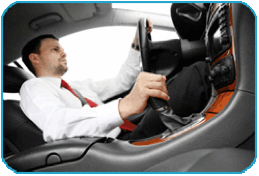 Guy in Luxury Sportscar