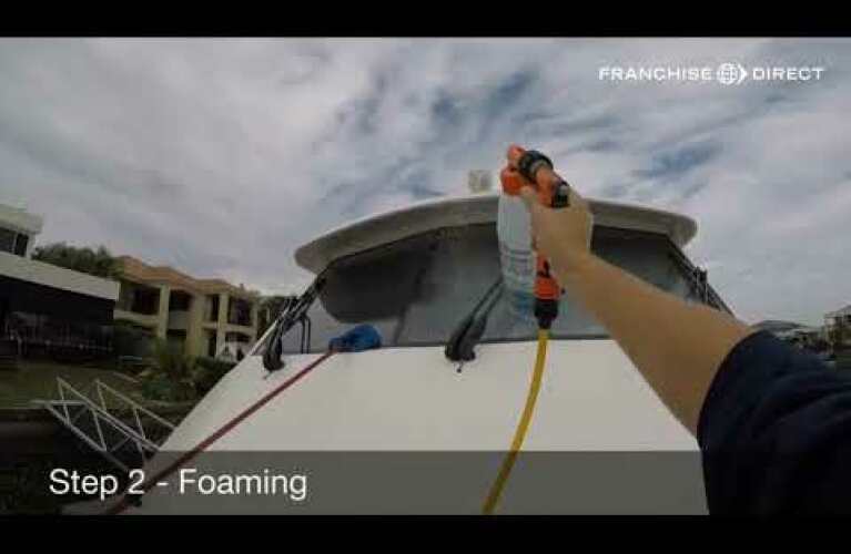 Mobile Boat Washing Franchise Video