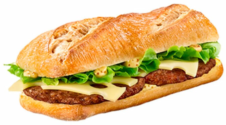 burger français Mc Baguette