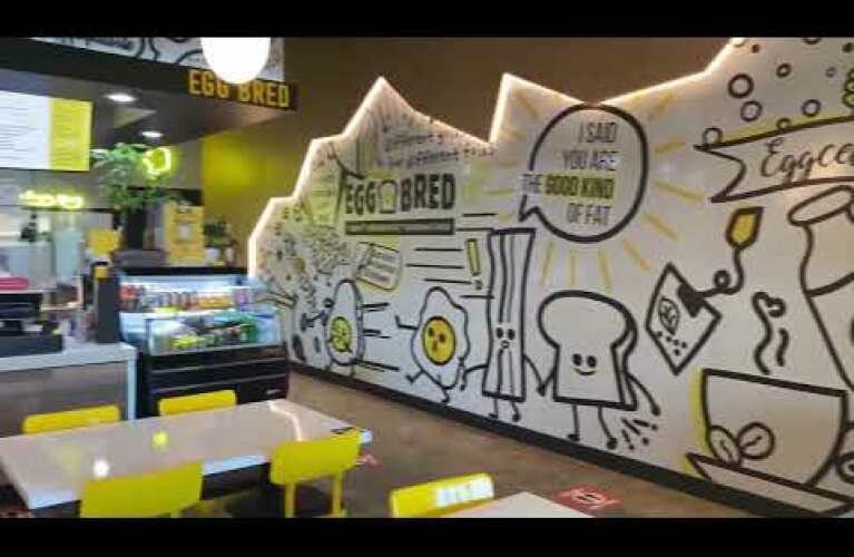 EggBred Seating Area Tour