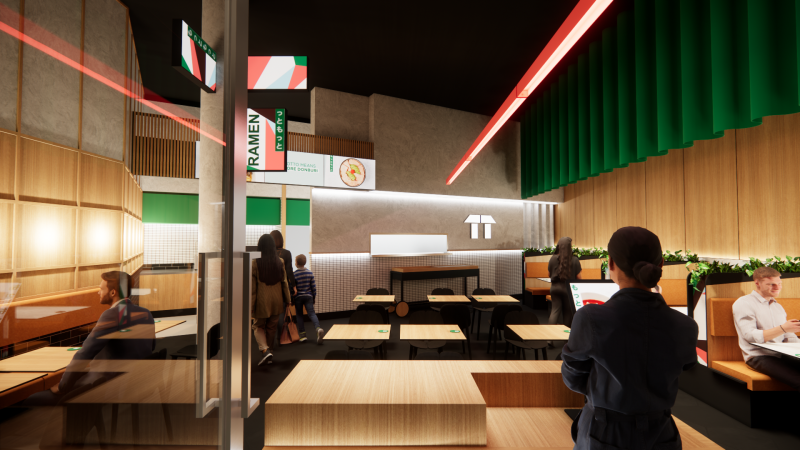 Motto Motto Newmarket - Render
