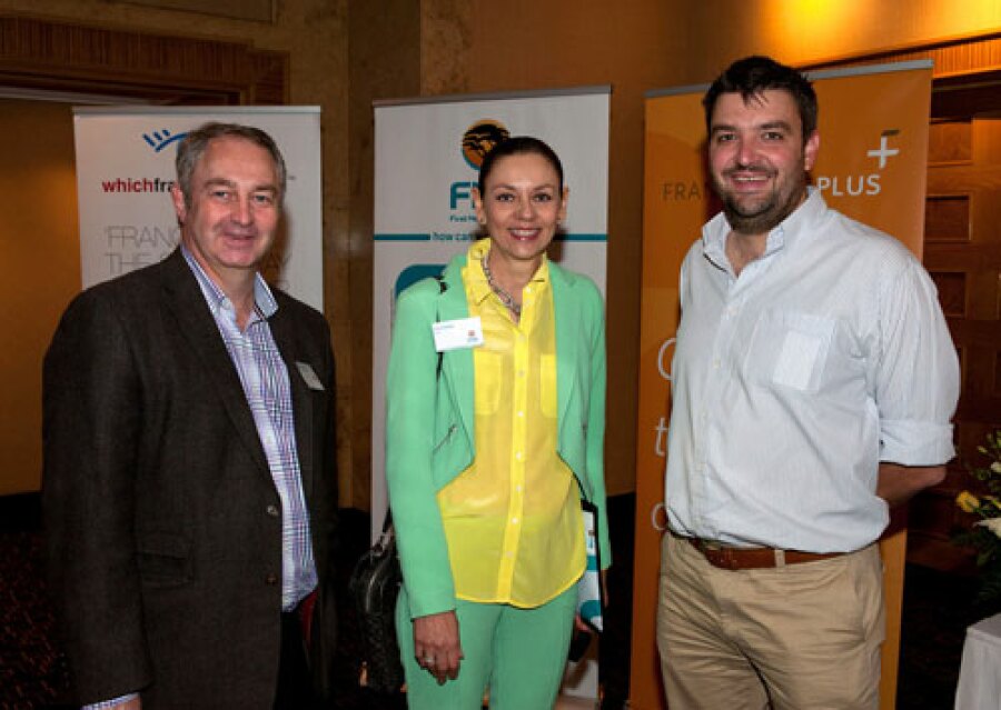 Stephen Walters and Sybrand Strauss of Fernridge Consulting with Vera Valasis, Exec. Director of FASA
