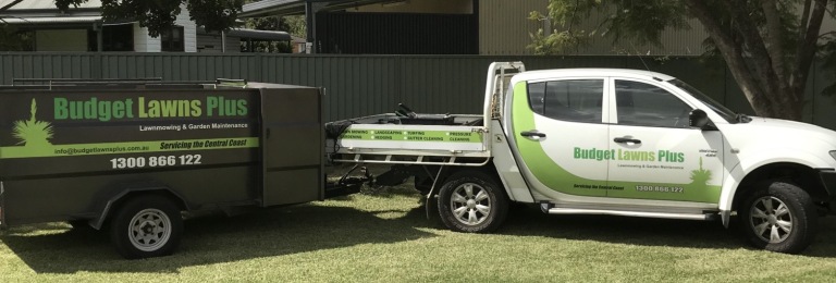 Budget Lawns Plus Banner
