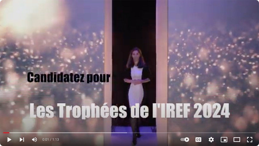 Candidatez pour les Trophées de l'IREF 2024