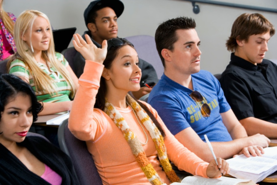 Students at Lecture