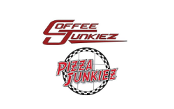 Coffee and Pizza Junkiez Franchise Logo