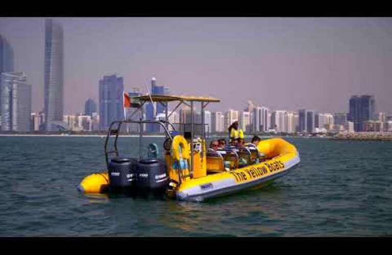 The Yellow Boats in Abu Dhabi