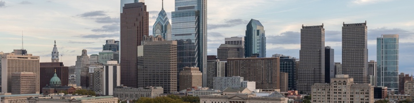 Philadelphia Skyline Banner