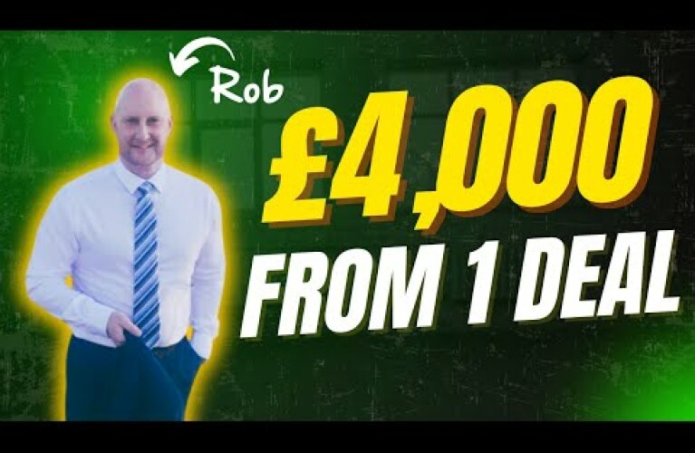 HOW ROB MADE £4,000 FROM 1 DEAL AS A DEAL MAKER
