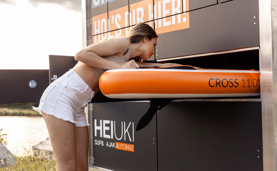 Heiuki SUP & Kajak Automat Franchise Bild