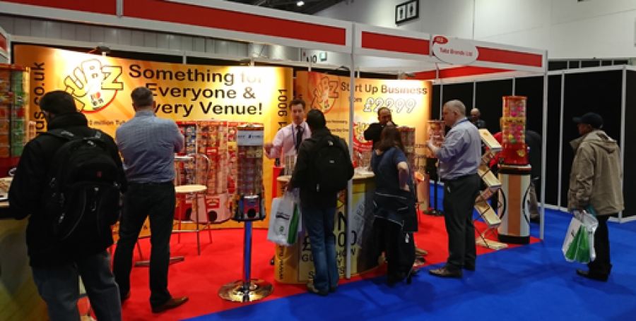 Tubz vending franchise at The Franchise Show