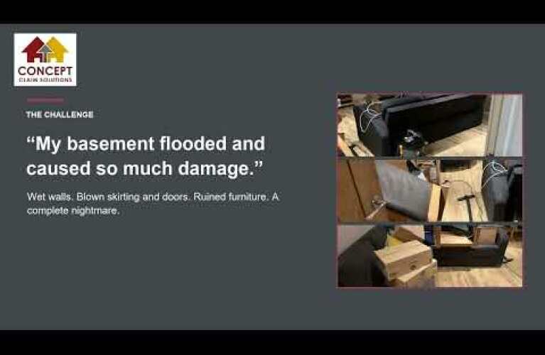 Concept Claim Solutions - Flood Damage Case Study