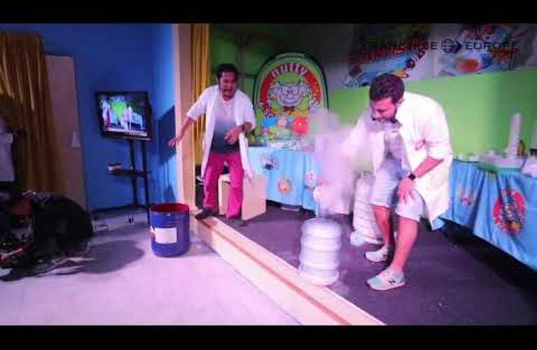Nutty Scientists Present the Looney Gas Show