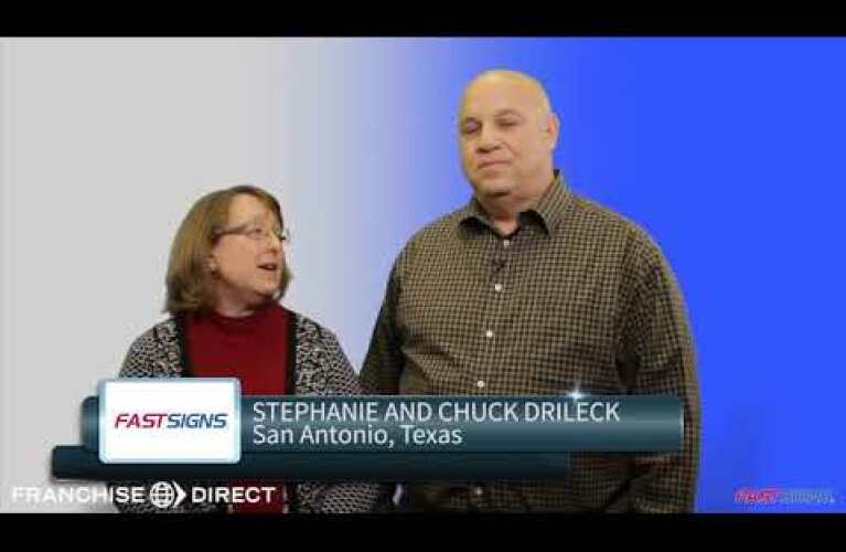 Husband and Wife Franchisees Are Banking on the Success of the FASTSIGNS Brand