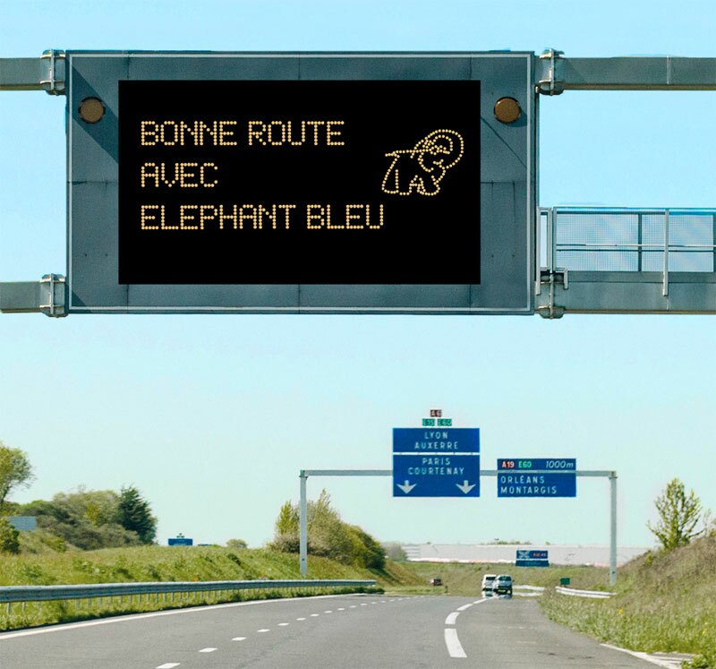 communication franchise Elephant Bleu