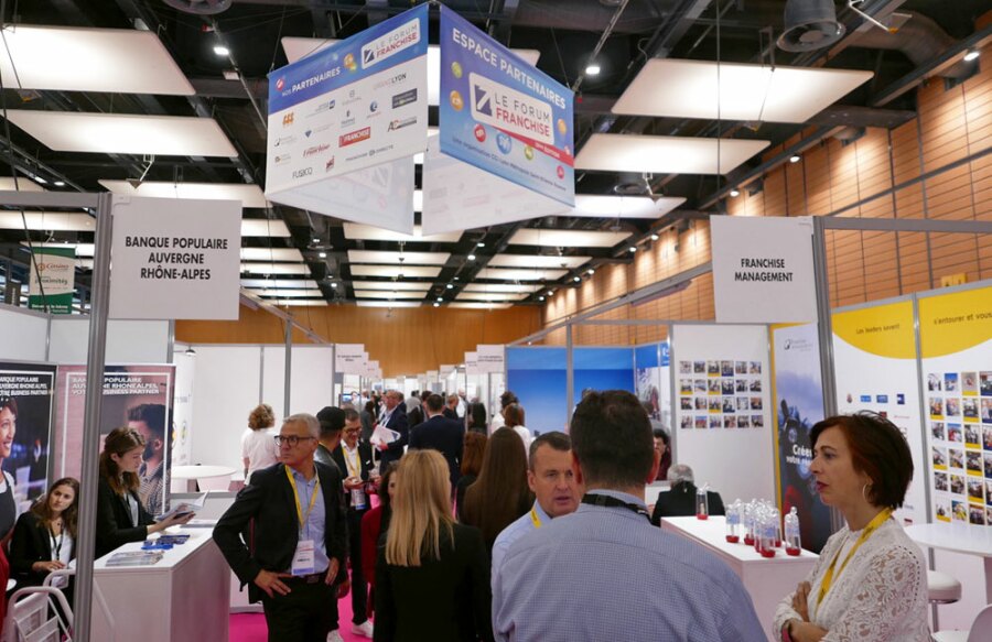 Franchise Expo Lyon 2019 espace partenaires