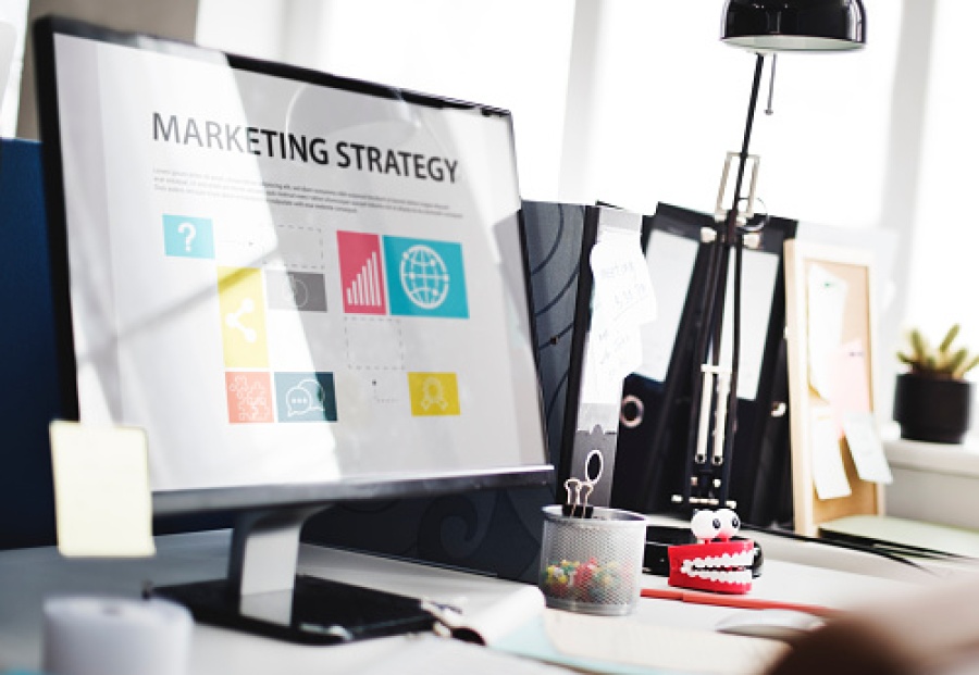 Marketing Strategy Concept