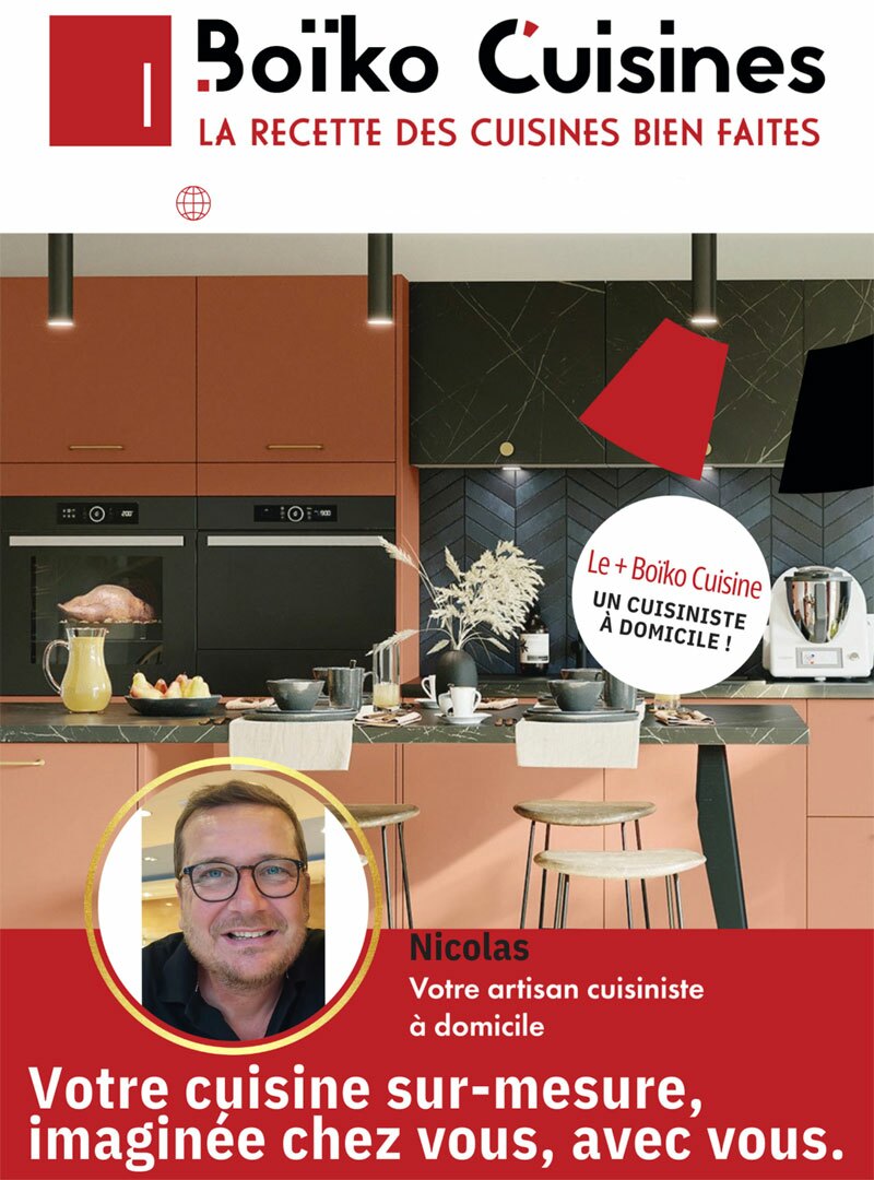 Nicolas franchisé Boiko cuisines Bordeaux