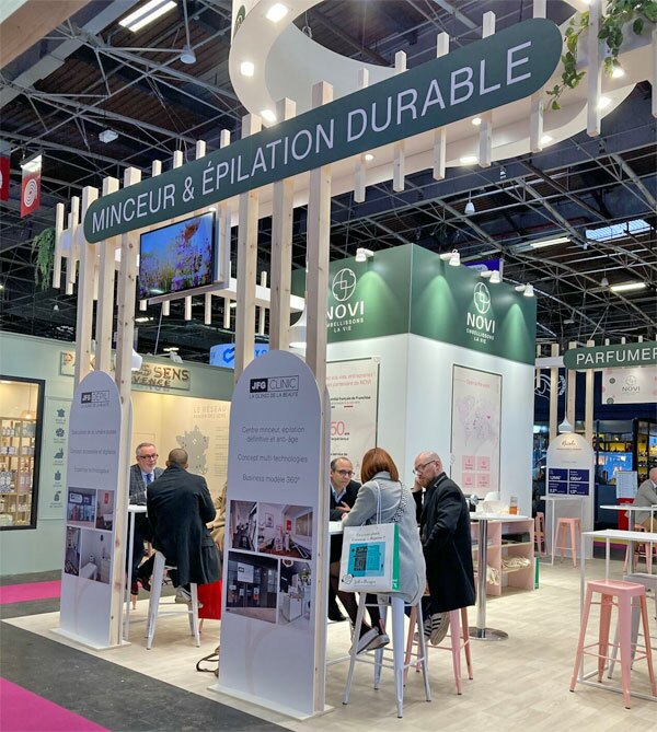 stand JFG Clinic FranchiseExpo Paris