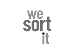 we sort it logo