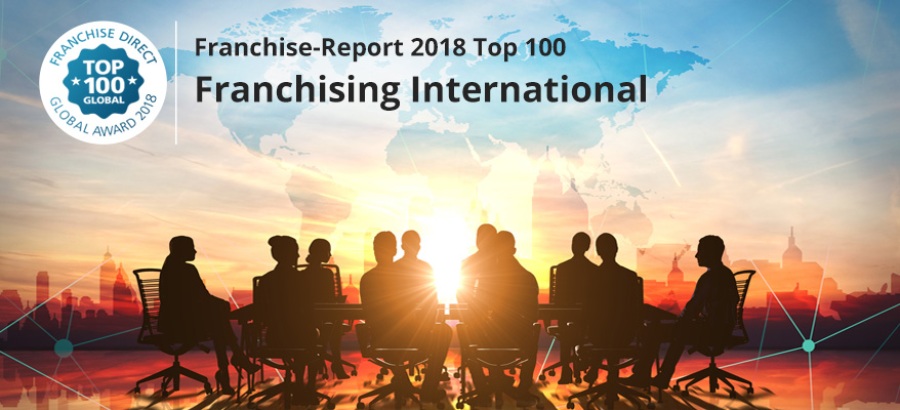 Top 100 Franchise-Unternehmen 2018: Internationales Franchising | FranchiseDirekt.com