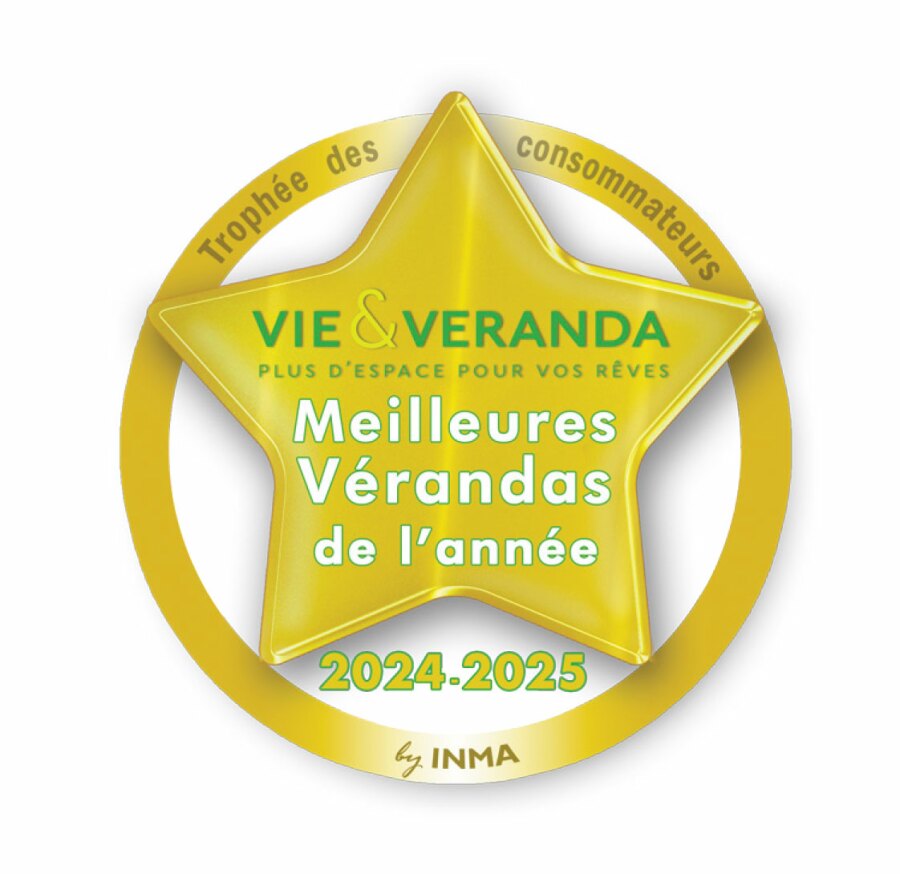 trophée meilleures vérandas 2024 franchise Vie & Véranda