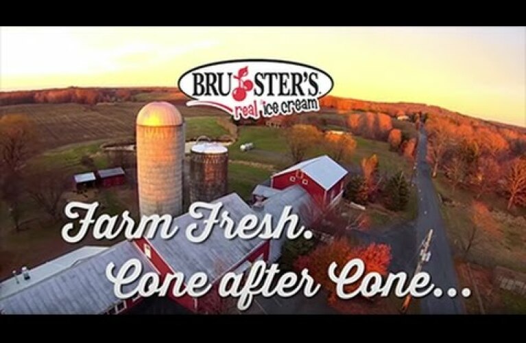 Bruster's Real Ice Cream Stays Farm Fresh, Cone After Cone