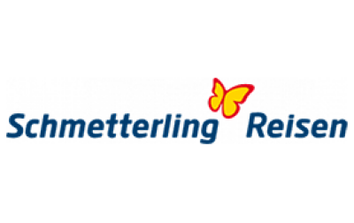Schmetterling Reisen Logo