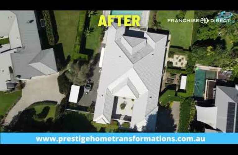 Roof Restoration At Noosa Heads, Sunshine Coast - Before & After - Prestige Home Transformations
