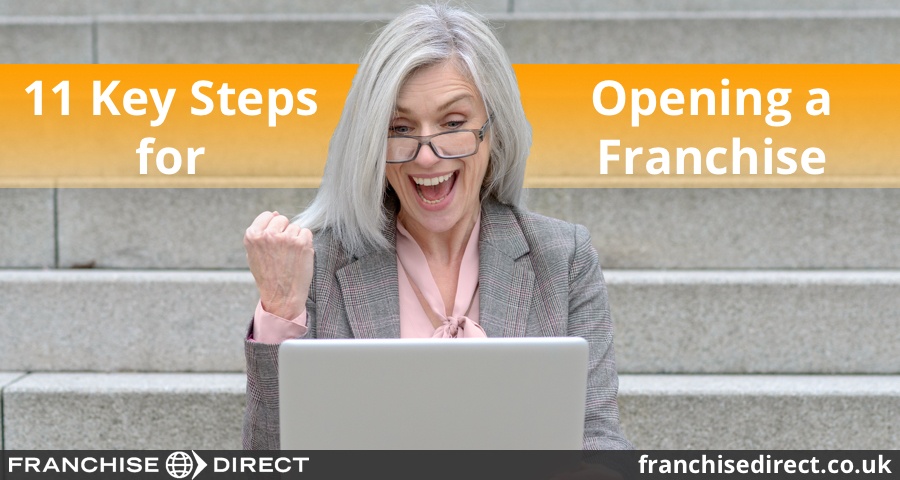 11 key steps for opening a franchise