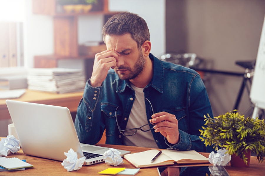 Frustrated Guy